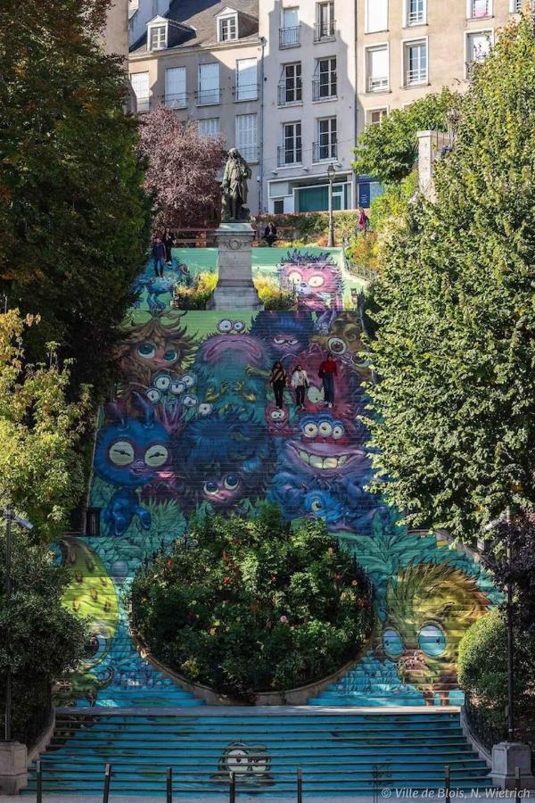 Esprit Hygge A Blois : Un Interieur Bien-Etre Apartment Exterior foto